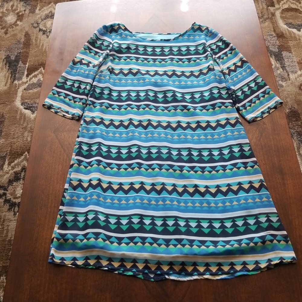 Gianni Bini printed 3/4 sleeve dress